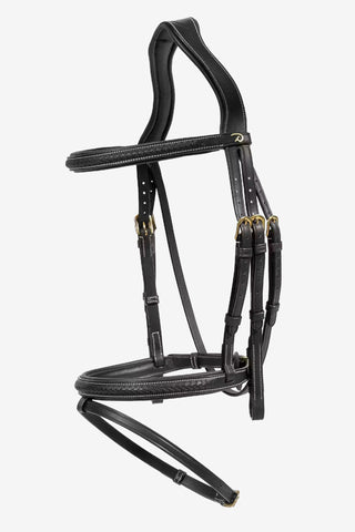 Bridle Plaited Flash Dyon Collection Black
