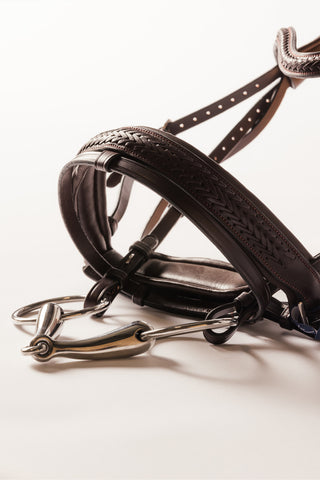 Bridle Braided Pullback New English Brown