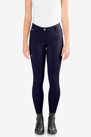 Pantalon d'équitation Full Grip Marine