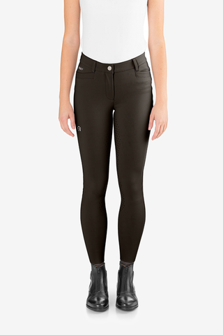 Rijbroek Full Grip Bruin