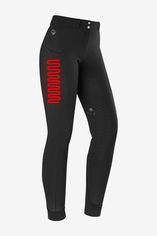 Pantalon d'équitation chauffant Comfort Noir