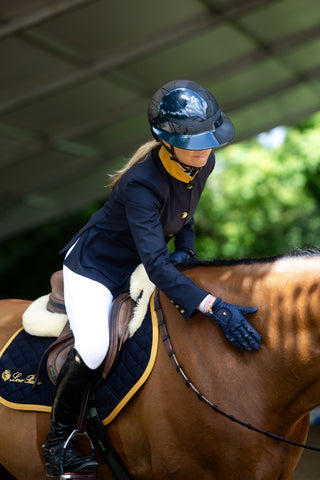 Casque d'équitation Xanto Glossy Navy