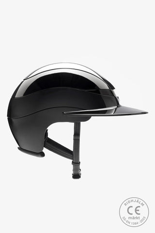 Rijhelm Xanto Glossy Logo Zwart