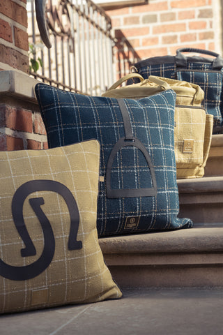 Bouclé Pudebetræk Heritage AW25 Navy