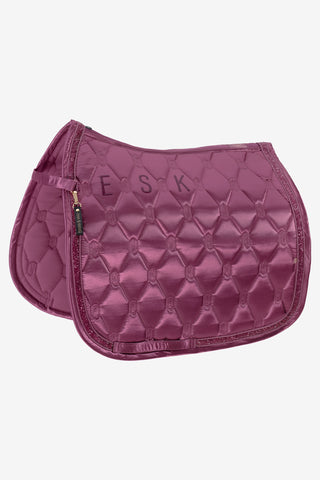 Dressuur zadeldek Satin Heritage AW25 Wildberry