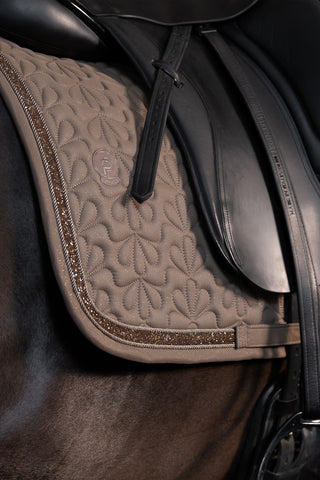 Dressur Schabracke Glitter Jewel Platinum-25 Smokey Taupe