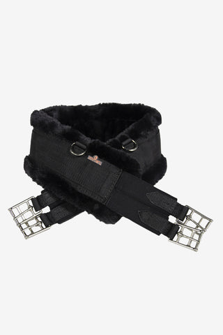 Lammfellgurt Schwarz/Schwarz