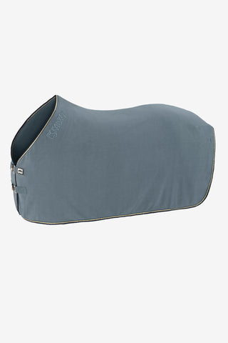 Fleece deken Basic Contrast Shetty Ashblue