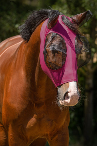 Fliegenmaske Super Bug Pink