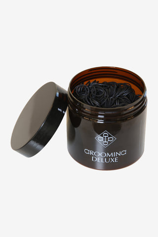Grooming Deluxe Rubber Bands 1500pcs black