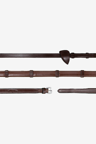 Gummizügel 1/2" New English Braun
