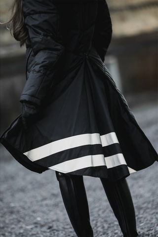 Bonita Reitmantel Schwarz