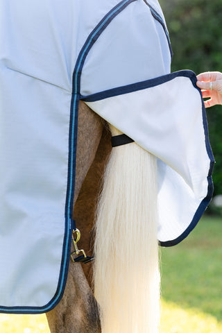 Eczeemdeken Amigo Ripstop Pony Azurblauw