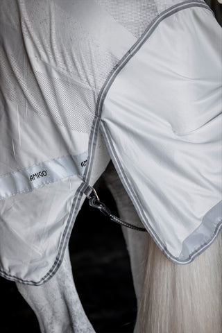 Amigo Fliegenreitdecke Grau/Silber
