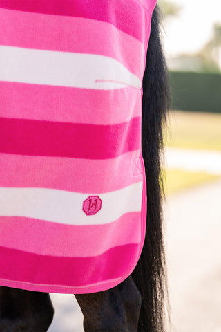 Newmarket Fleece-Decke Witney Pink