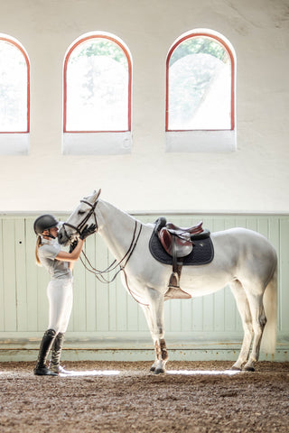 Agility Leren Rijhandschoenen