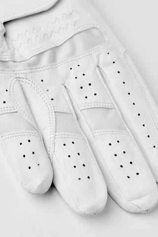 Leren 5-vinger Rijhandschoenen