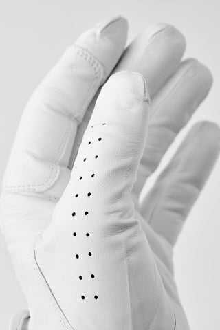 Leren 5-vinger Rijhandschoenen