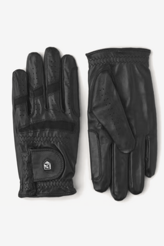 Hestra Leather Direct 5-finger Zwart