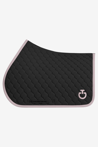 Tapis de saut Matelassage circulaire Noir/Violet Ice