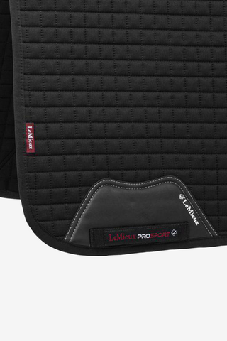 Tapis de selle Coton Dressage Noir