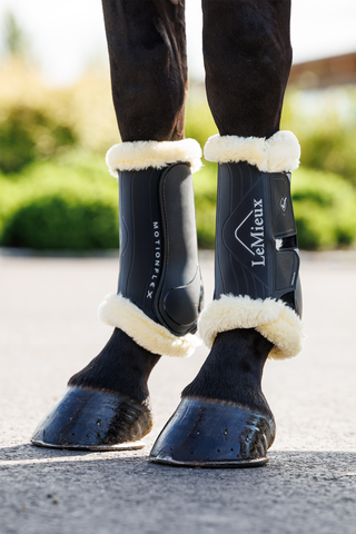 Motionflex Dressage Boots Sheepskin Black