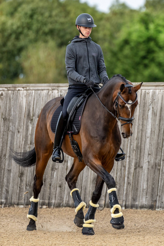 Motionflex Dressage Boots Sheepskin Black