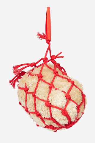 Speelgoedpaard Hooinet Rood