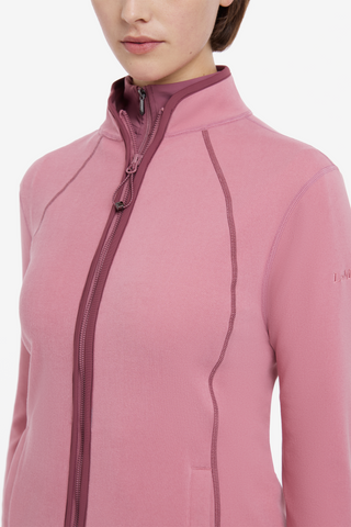 Faye Fleece Trøje Peony