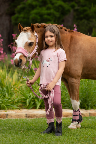 Mini Vogue Halster + Halstertouw