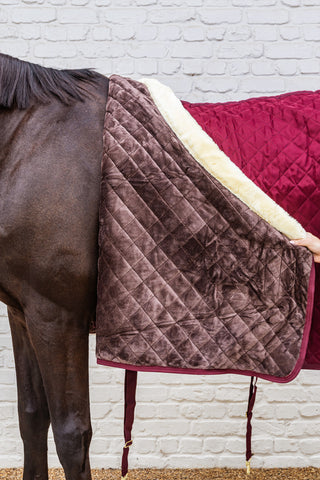 Show Rug Staldeken 160G Bordeaux