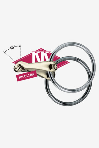 KK Ultra Bridoon 3-teilig 14mm Crystal