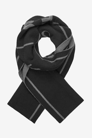 Eques KLAgne Gestrickter Schal Schwarz