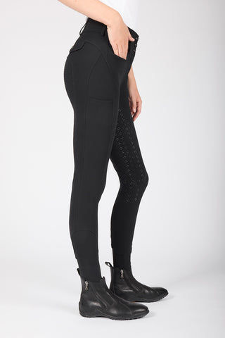 KLKimi A Rijbroek Full Grip Zwart