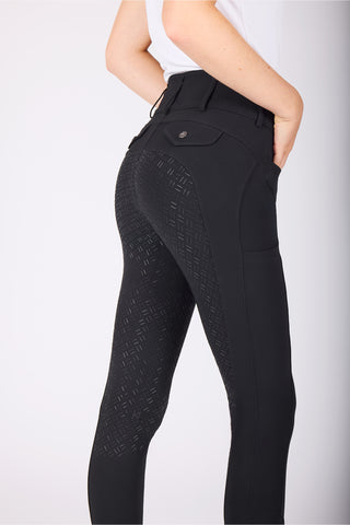 KLKimi A Rijbroek Full Grip Zwart