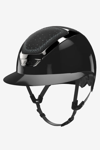 Riding Helmet Star Lady Pure Shine In-Out Diamond Black/Silver