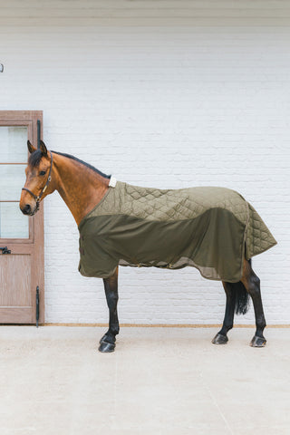 Kombo Cooler Fleece Rug Pine Green