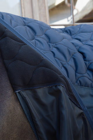 Kombo Cooler Fleece Decke Navy
