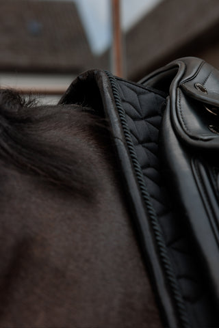 Dressyrschabrak Sparkling Svart