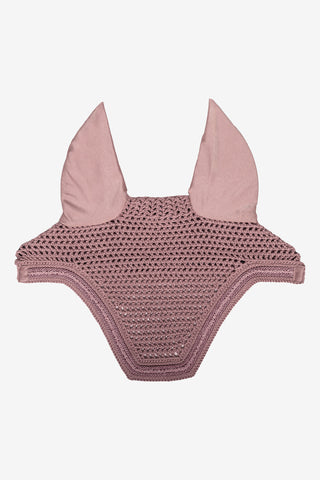 Fly Veil Velvet Mini Pearls Old Rose