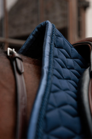 Springzadeldek Sparkling Navy