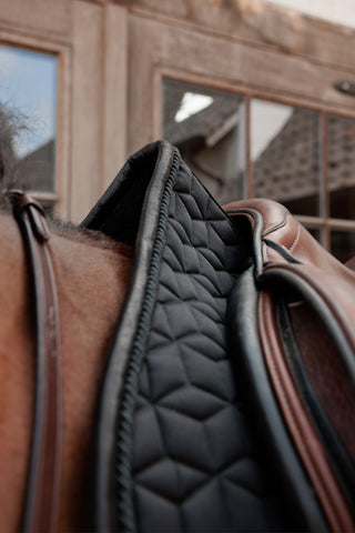 Spring-Schabracke Sparkling Black