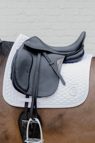 3D Logo Schabracke Weiß