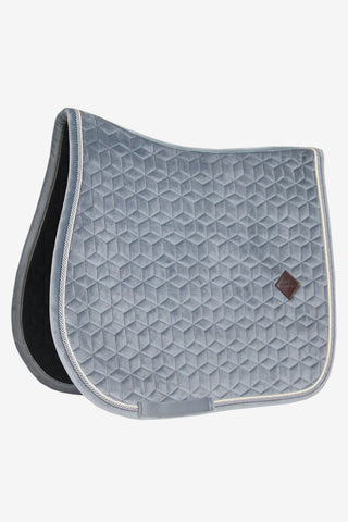 Schabracke Basic Samt Grau
