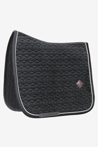 Saddle Pad Basic Velvet Black