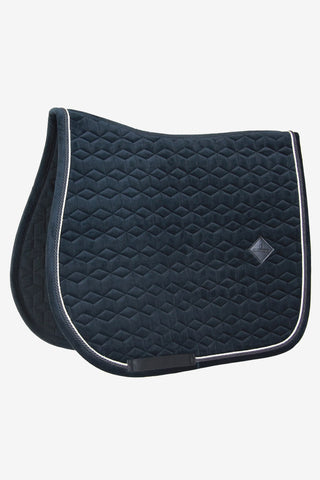 Saddle Pad Basic Velvet Black