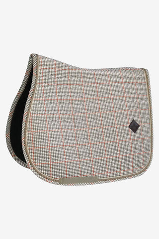 Tapis de selle Pied-De-Poule Beige