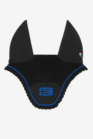 Kim Fliegenhaube E-Logo E32 P374 Schwarz Royal/Schwarz