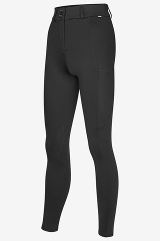 Kingsland KLKaya Reithose Damen H Shape Knie Grip Schwarz