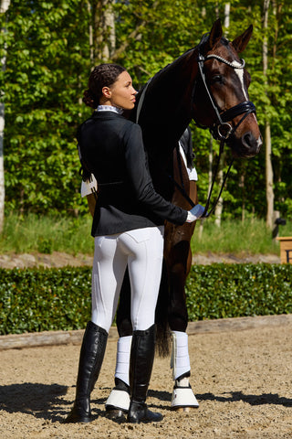 Rijbroek KLKhloe X Hoge Taille Full Grip Wit